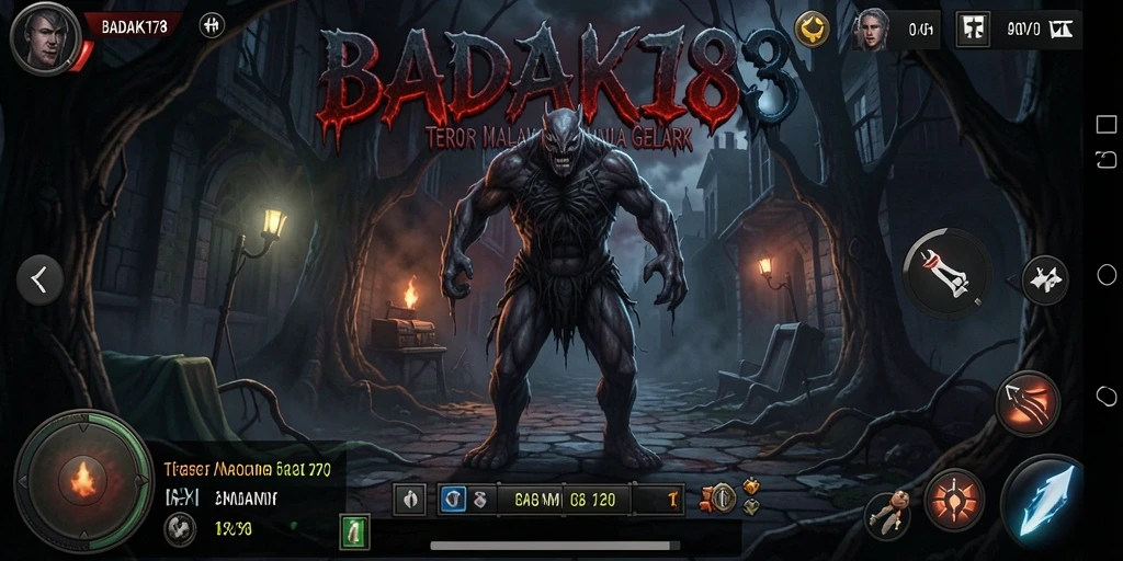 Gameplay mendebarkan BADAK178 dengan suasana Horror yang mencekam.