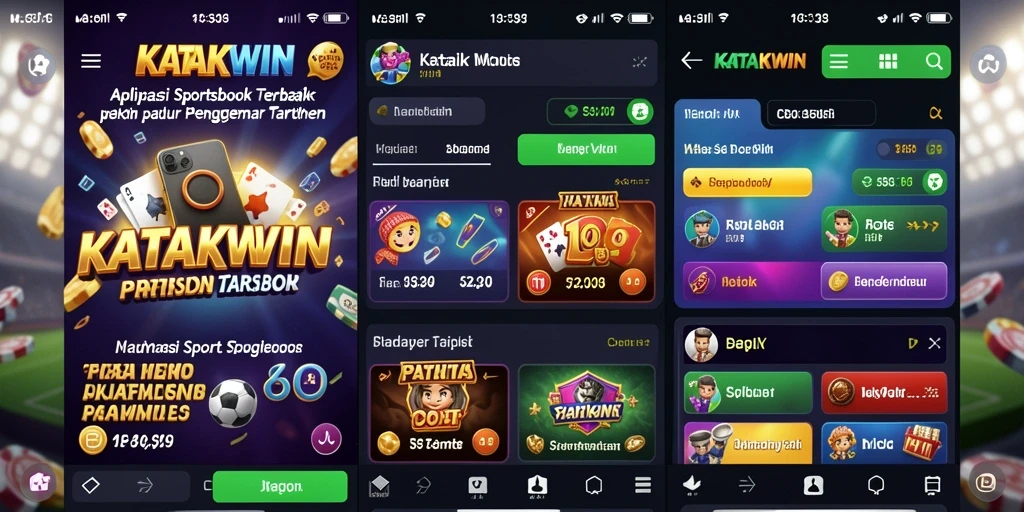 Tangkapan layar dari gameplay Sportsbook KATAKWIN yang seru dan menarik.