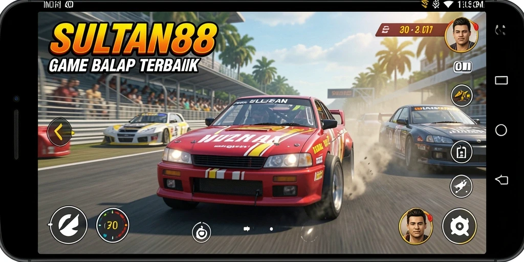 Gameplay Racing yang mendebarkan di SULTAN88.